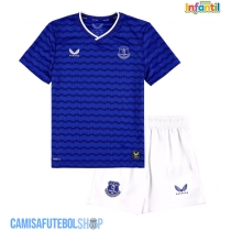 Camisa de time de futebol Everton Replicas 1º Equipamento Infantil 2025-26 Manga Curta (+ Calças curtas)